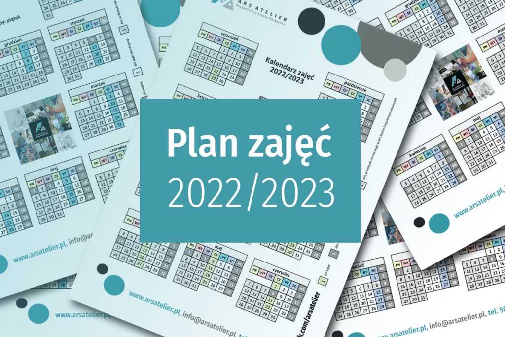 Plan zajęć na rok 2022-2023